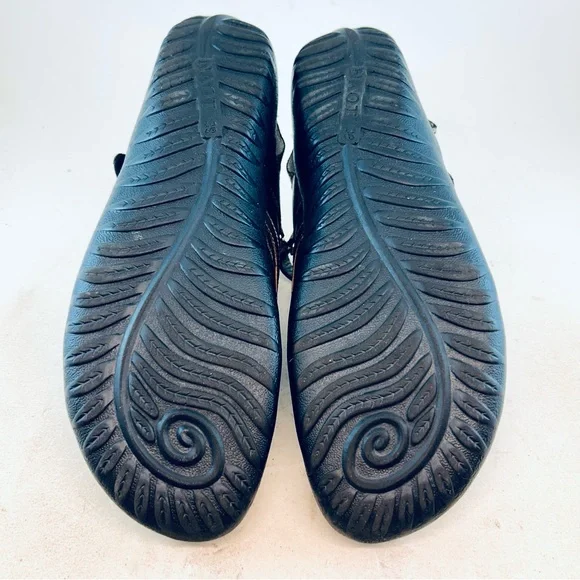 Naot Metallic Pewter Silver Bronze Rongo Mary Jane Slingback Flat Shoes, sz 39 8 - Picture 10 of 12